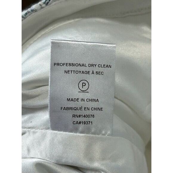 Generation Love Devyn Tweed Shorts Mid Rise Sequins Frayed Hem Cream Size 10 NEW - Picture 8 of 9